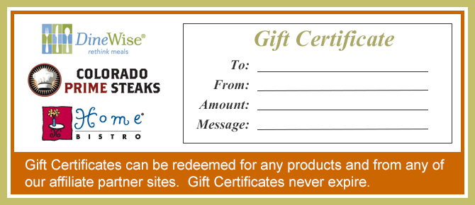 Gift Certificate